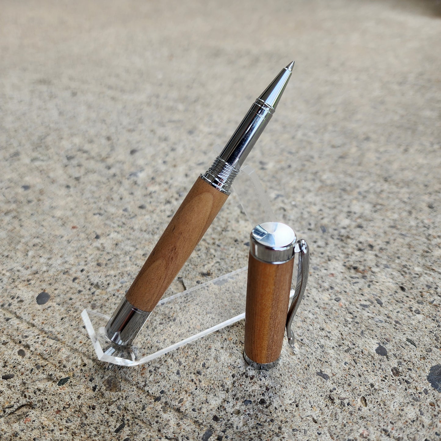 Custom Hand Turned Rollerball Pen - Pallet Wood