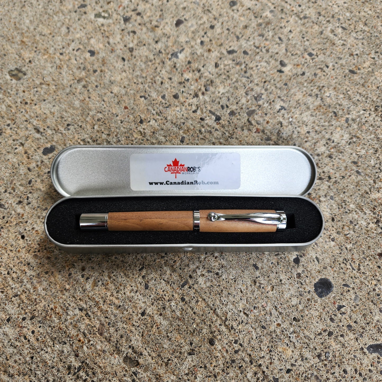 Custom Hand Turned Rollerball Pen - Pallet Wood