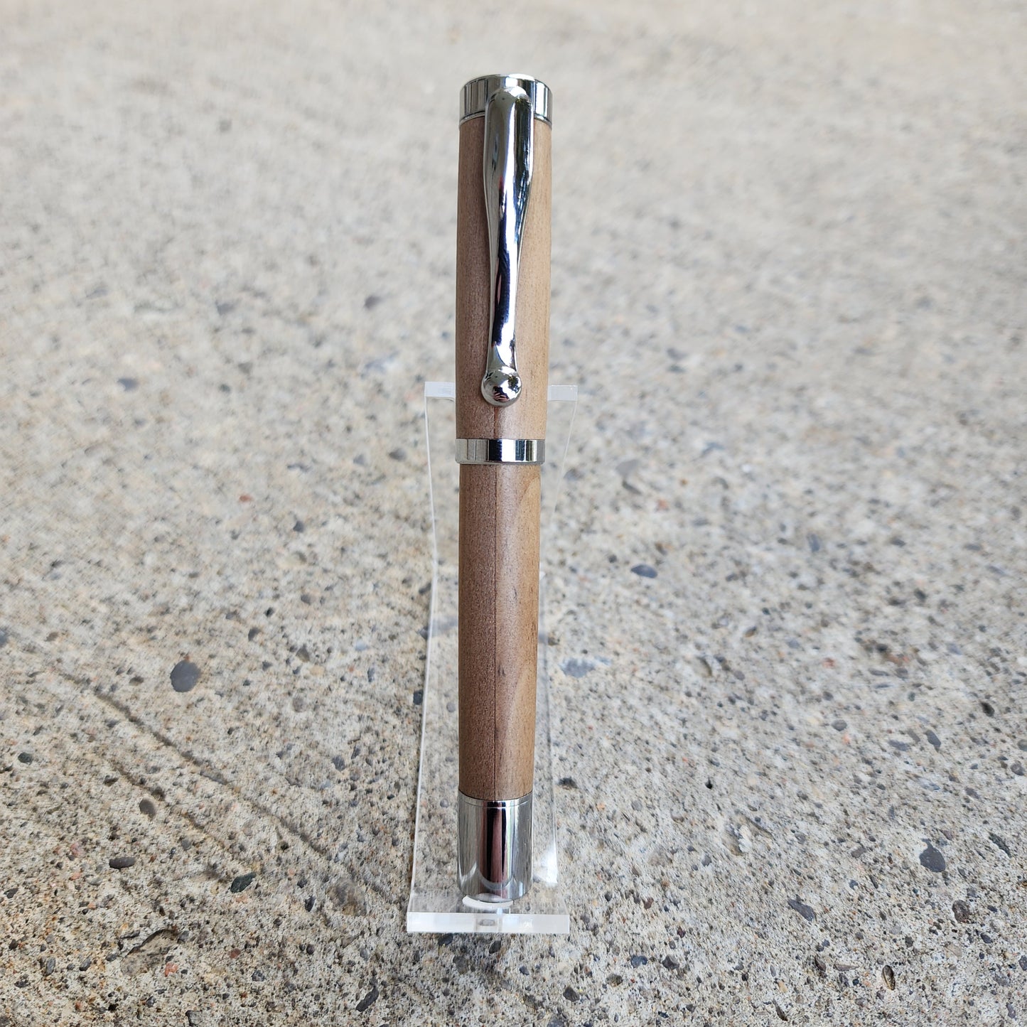 Custom Hand Turned Rollerball Pen - Pallet Wood